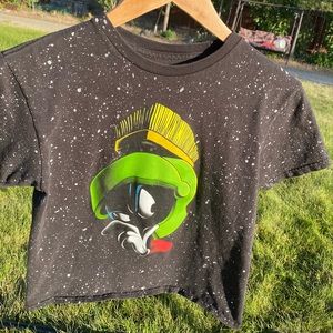 All over boys Marvin the Martian tee